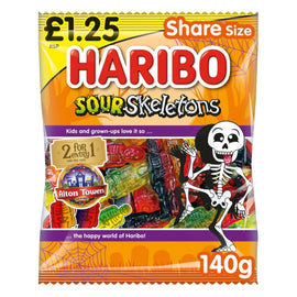 Haribo Sour Skeletons Bag 140g
