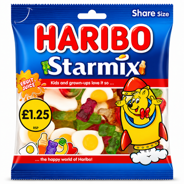 Haribo Starmix Share Bags 140g PMP
