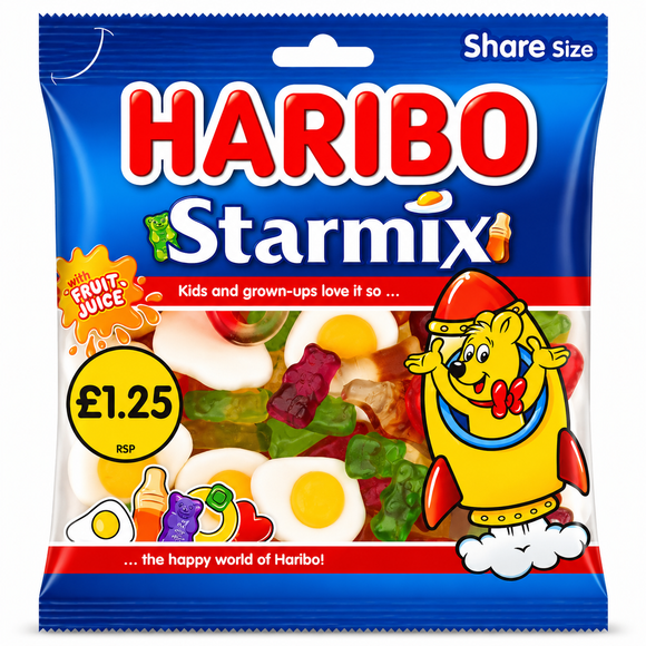 Haribo Starmix Share Bags 140g PMP