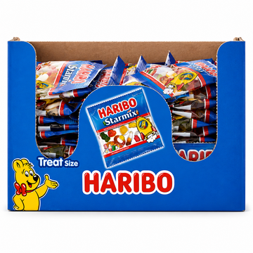 Haribo Starmix Treat Bags 16g box of 100