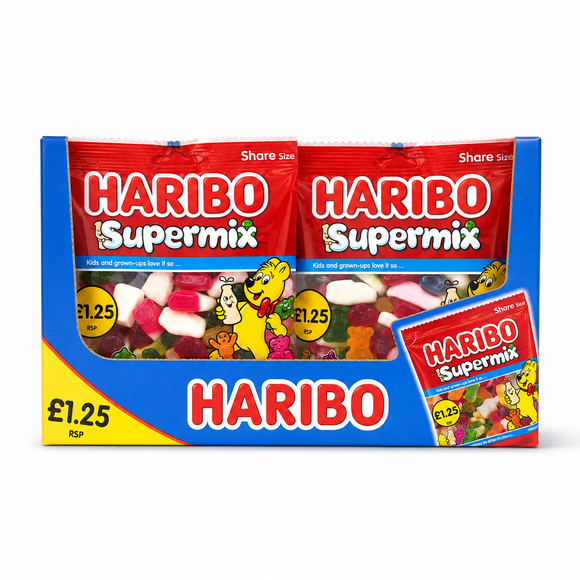 Haribo Supermix Share Bags 140g PMP