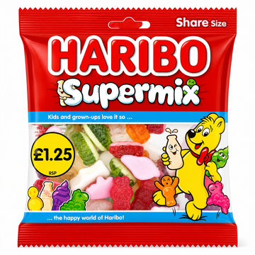 Haribo Supermix Share Bags 140g PMP