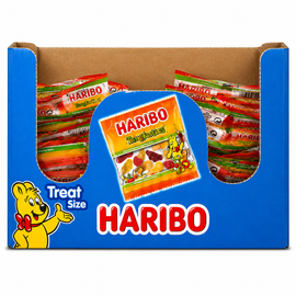 Haribo Tangfastics Treat Bags 16g box of 100