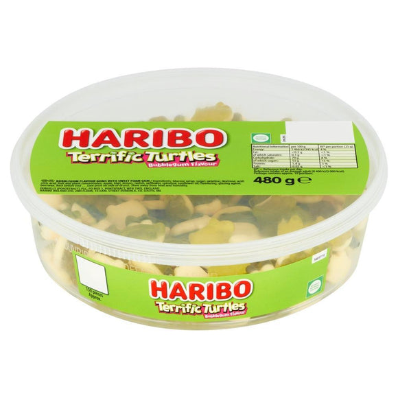 Haribo Terrific Turtles Tub 480g