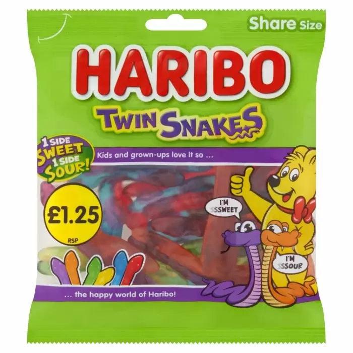 Haribo Twin Snakes Bag 140g