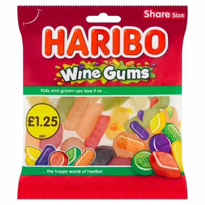 Haribo Wine Gums 140g