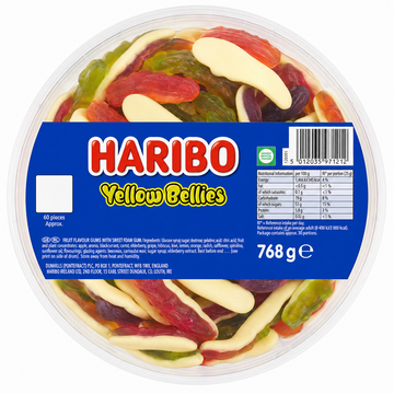 Haribo Yellow Bellies Tub 767g
