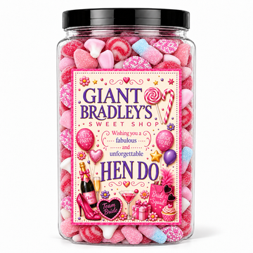Hen Night Pink Sweet Party Jar 600g