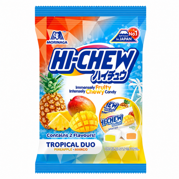 Hi-Chew Tropical Mix Bag 80g