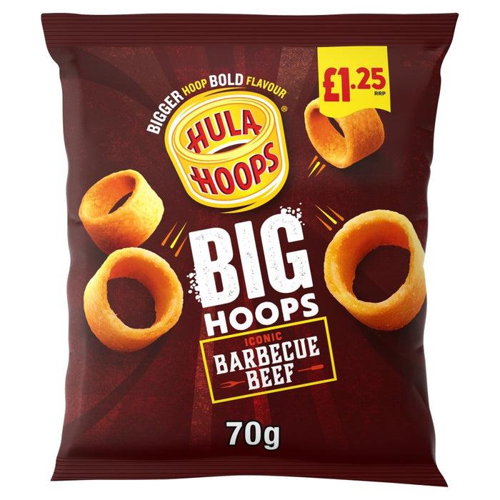 Hula Hoops Big Hoops BBQ Beef 70g