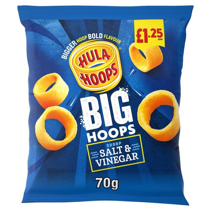 Hula Hoops Big Hoops Salt & Vinegar 70g
