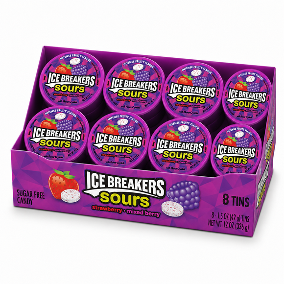 Ice Breakers Sours Wild Berry Sugar Free 42g