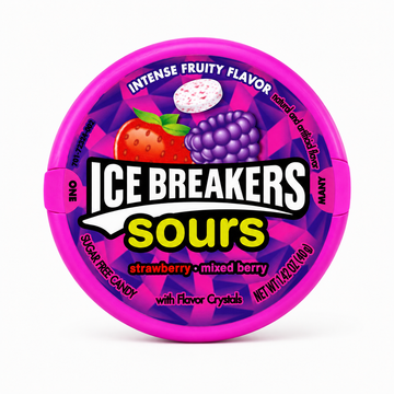 Ice Breakers Sours Wild Berry Sugar Free 42g