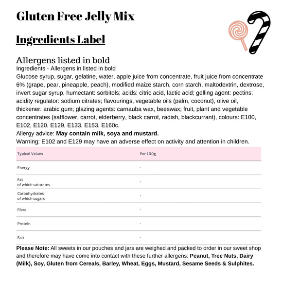 Gluten Free Jelly Mix