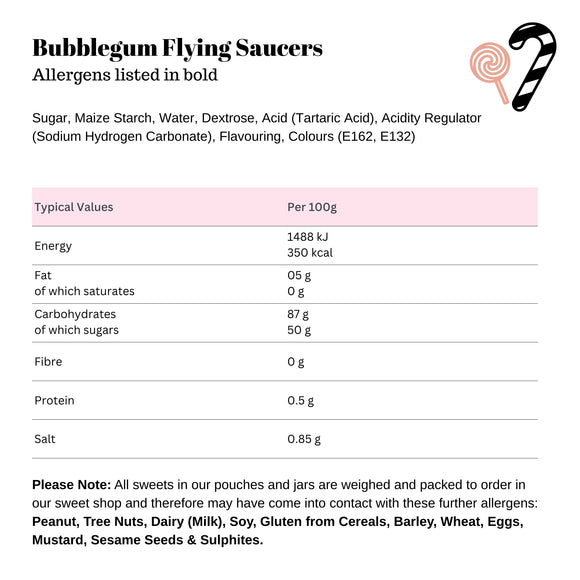 Bubblegum Flying Saucers