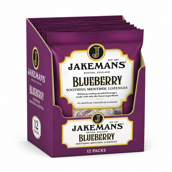Jakemans Blueberry Menthol Bag 73g
