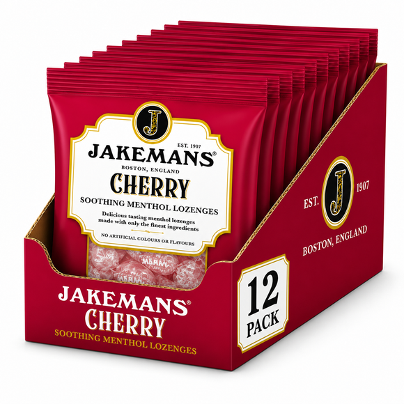 Jakemans Cherry Menthol Bag 73g