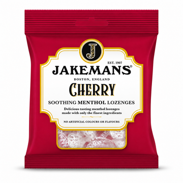 Jakemans Cherry Menthol Bag 73g