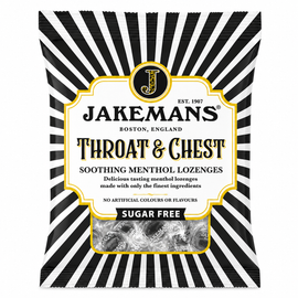 Jakemans Throat And Chest Sugar Free Bag 50g