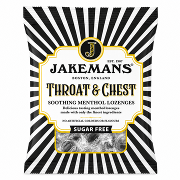Jakemans Throat And Chest Sugar Free Bag 50g