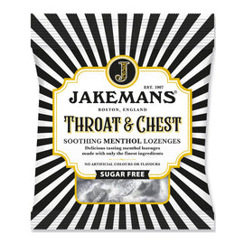 Jakemans Throat And Chest Sugar Free Bag 50g