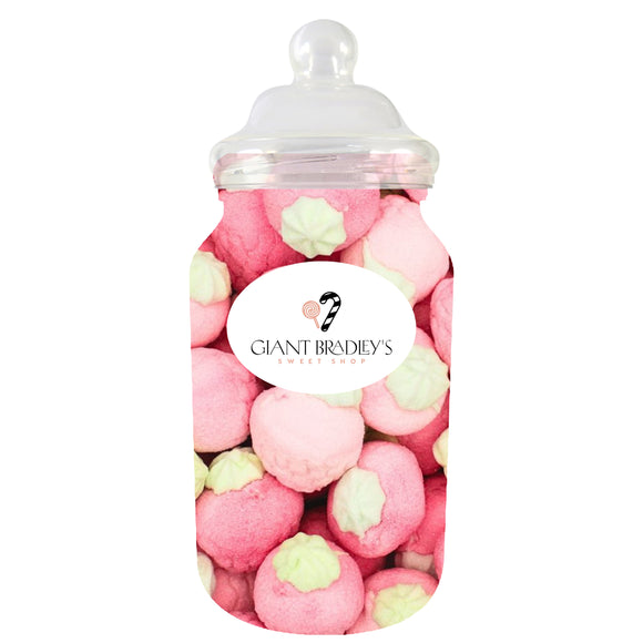 Jelly Filled Raspberry Marshmallows