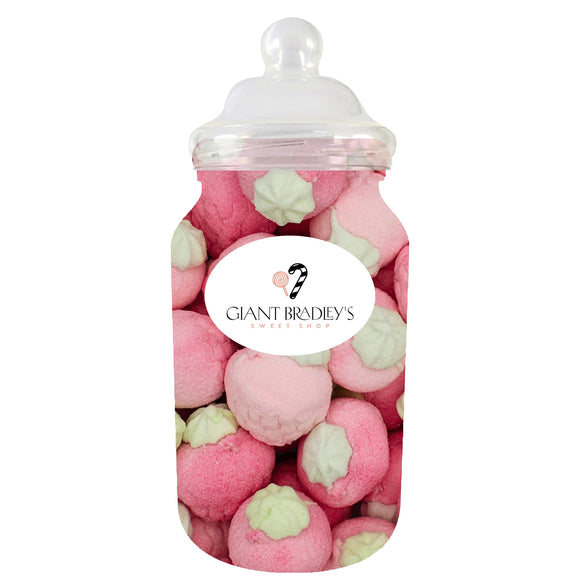 Jelly Filled Raspberry Marshmallows