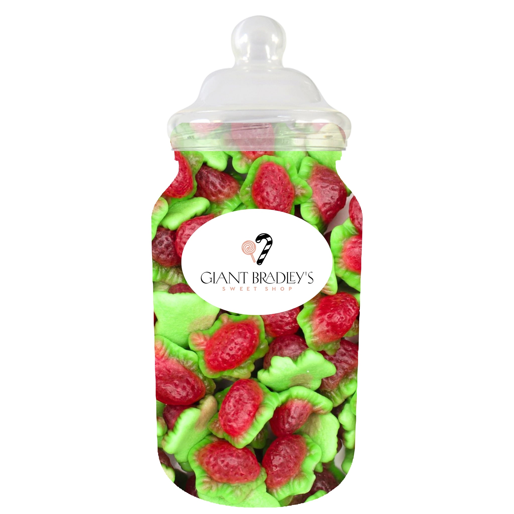 Jelly Filled Strawberries – Giant Bradley's Online Sweet Shop