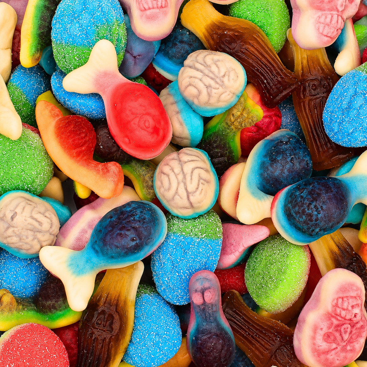 Cola Sweets - Fizzy Cola Bottles, Cubes & Retro Treats