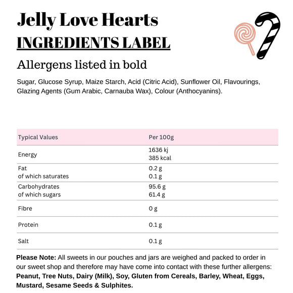 Jelly Love Hearts