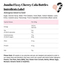 Jumbo Fizzy Cherry Cola Bottles