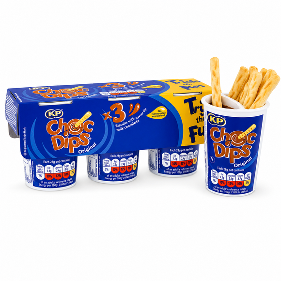 KP Choc Dips Original 84g 3 Pack
