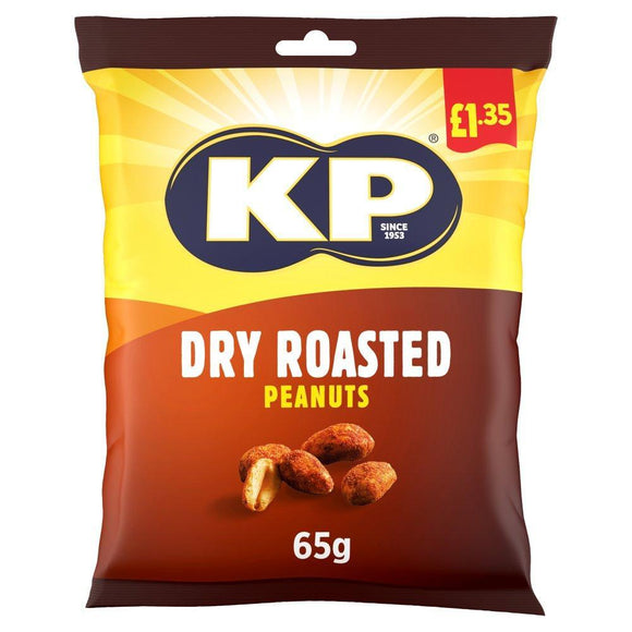 KP Dry Roasted Peanuts 65g PMP