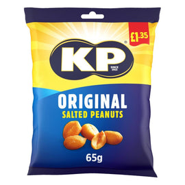 KP Original Salted Peanuts 65g PMP