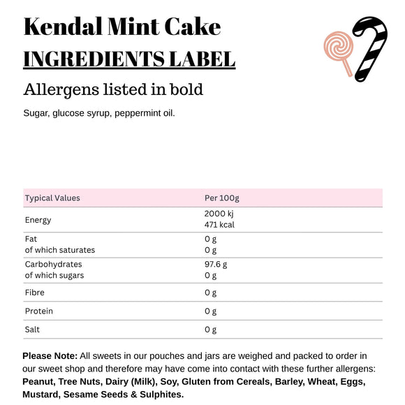 Kendal Mint Cake