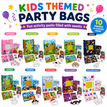 Kids Themed Party Bags (Optional 150g Sweets)