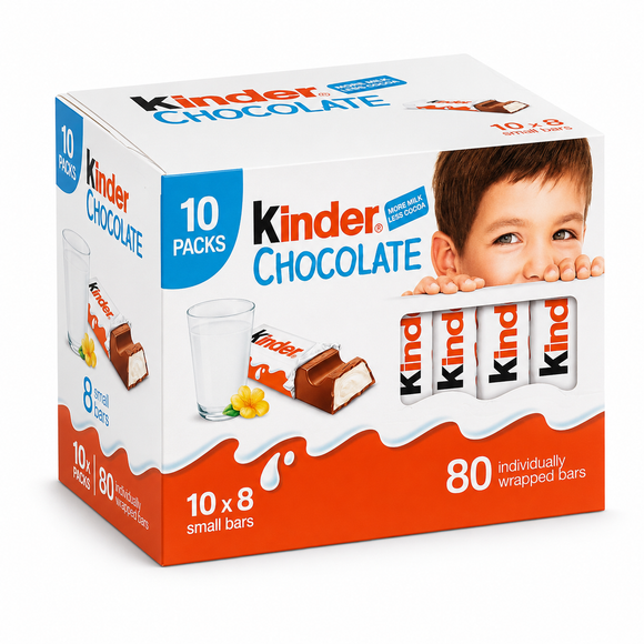 Kinder Chocolate 8 Pack