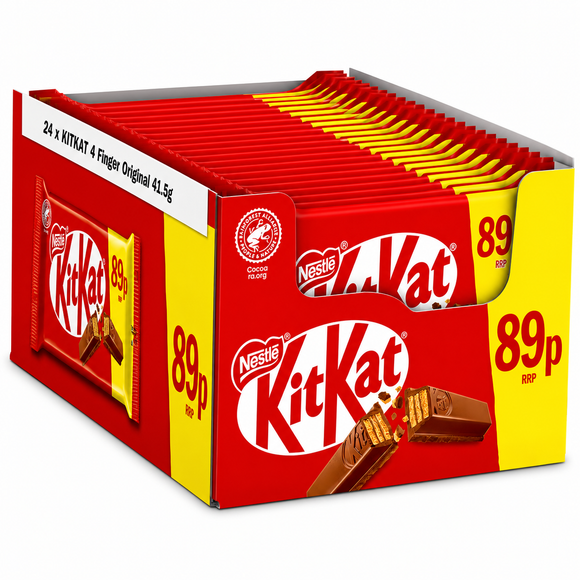 Kit Kat 4 Finger Milk Chocolate Bar 41.5g PMP