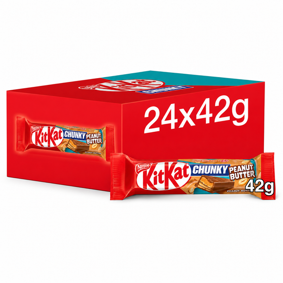 Kit Kat Chunky Peanut Butter Chocolate Bar 42g