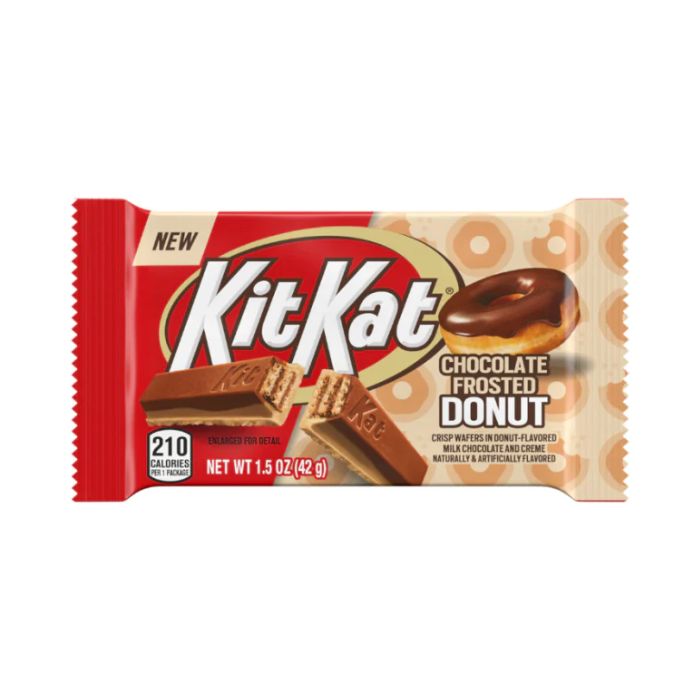 Kit Kat Limited Edition Chocolate Frosted Donut 42g Limited Edition