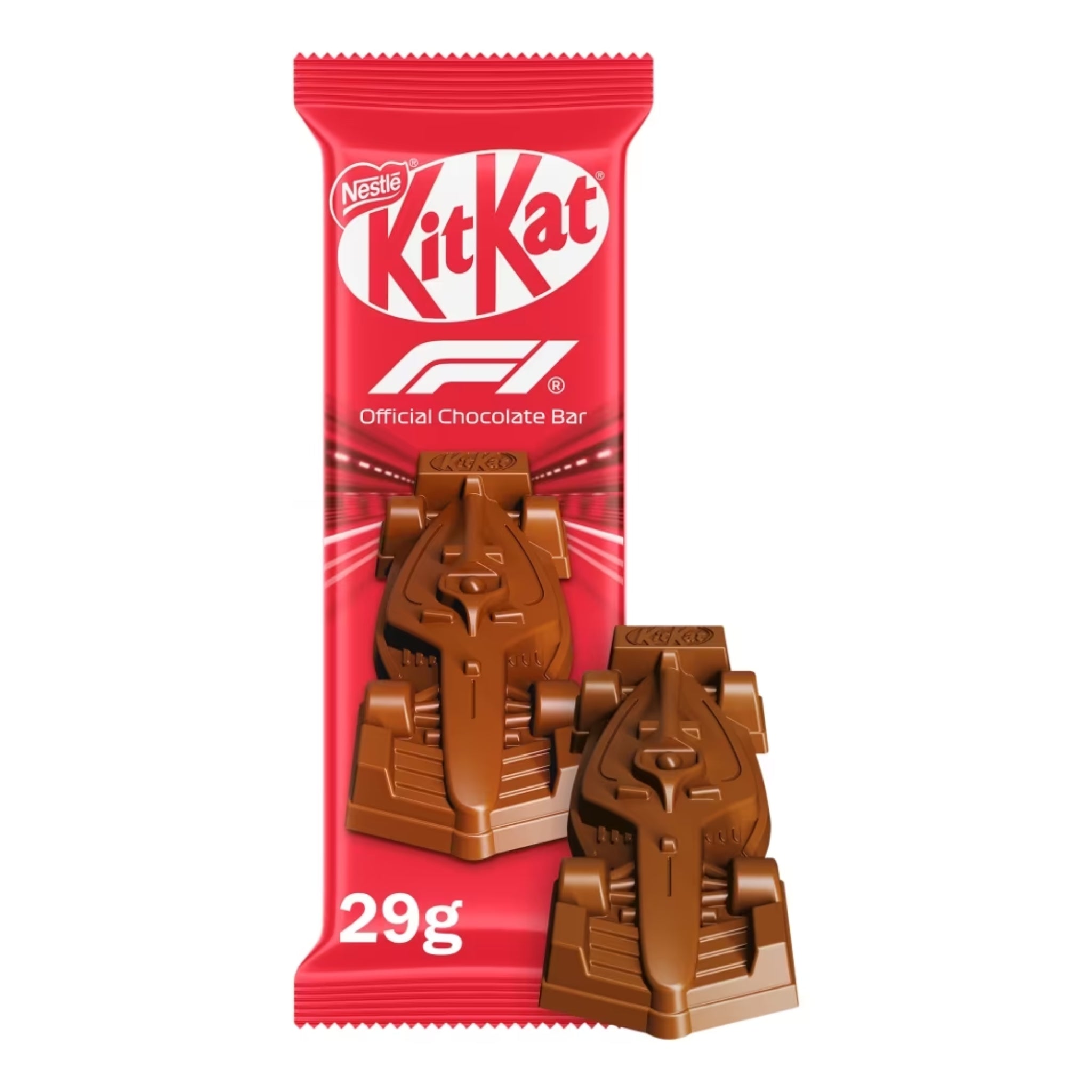 日本未販売 KitKat F1公式チョコレートバー 29g KitKat-F1-Chocolate-Racing-Car