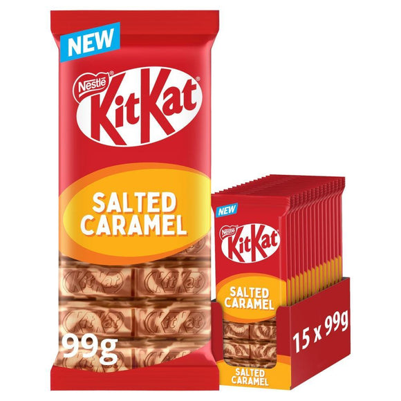 KitKat Salted Caramel Chocolate Sharing Bar 99g