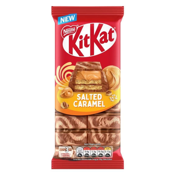 KitKat Salted Caramel Chocolate Sharing Bar 99g