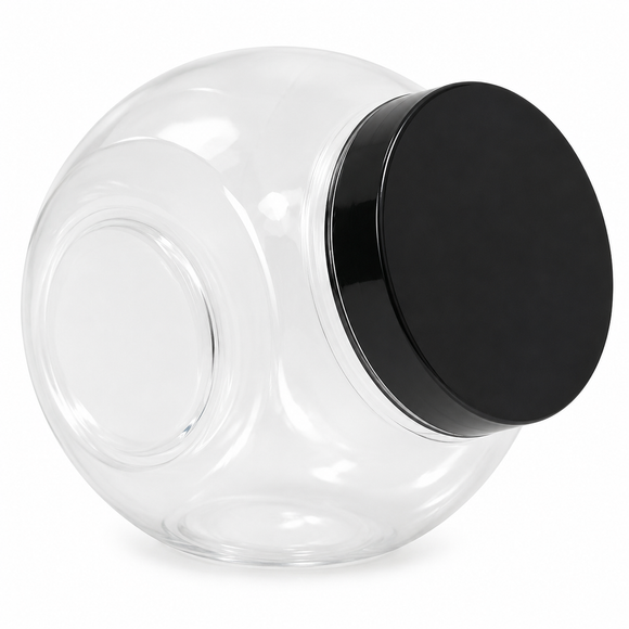 Large Plastic Cookie Sweet Jar 3.3L (Empty)