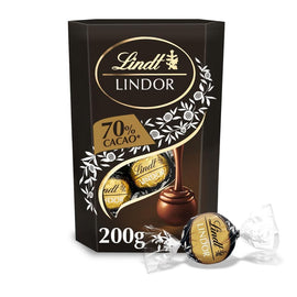 Lindt Lindor Extra Dark Chocolate Truffles 200g