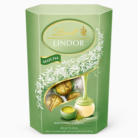 Lindt Lindor Matcha White Chocolate Truffles Box 200g