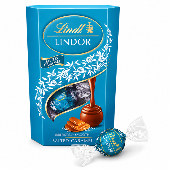 Lindt Lindor Salted Caramel Truffles 200g