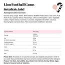 Lion Football Gums