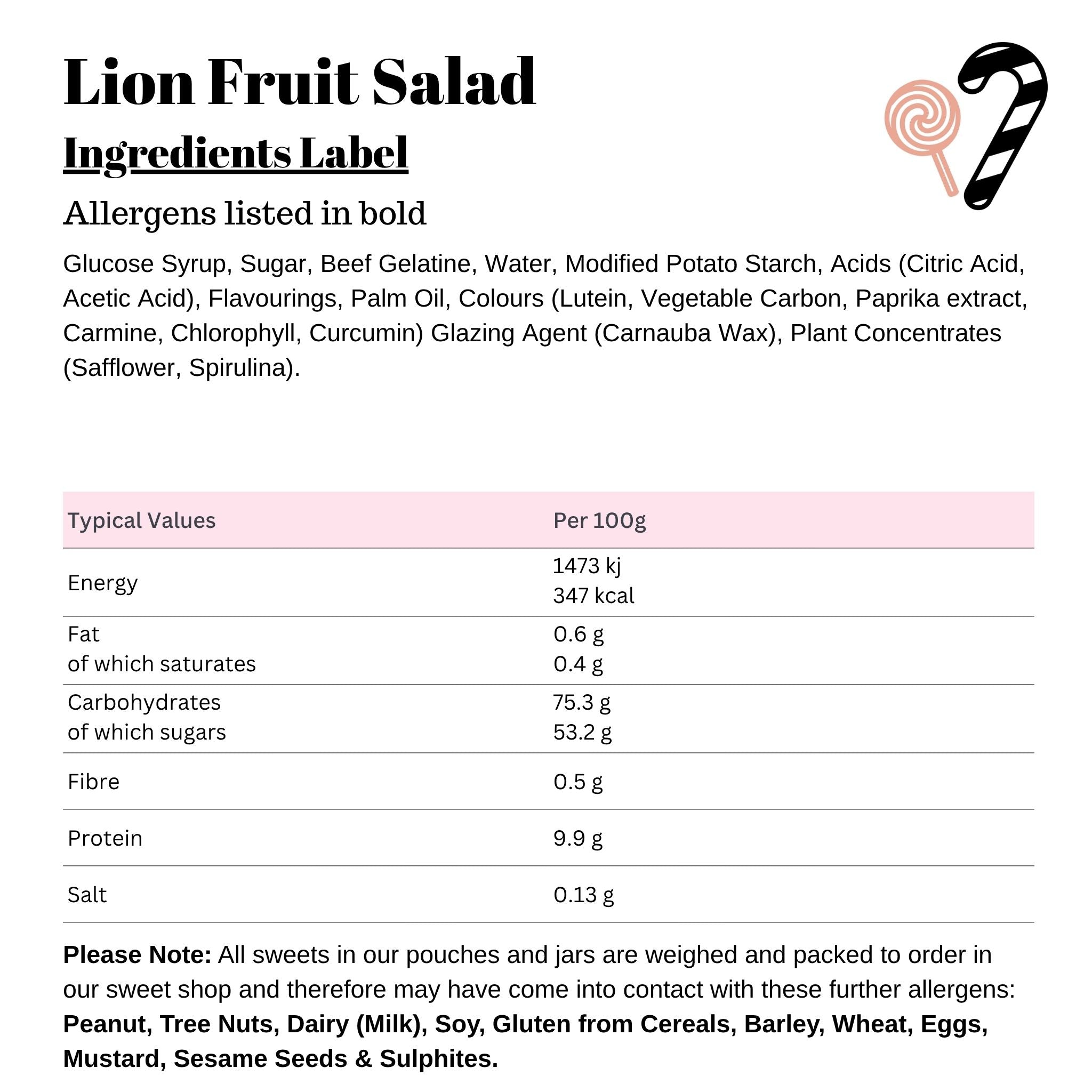 Lion Fruit Salad