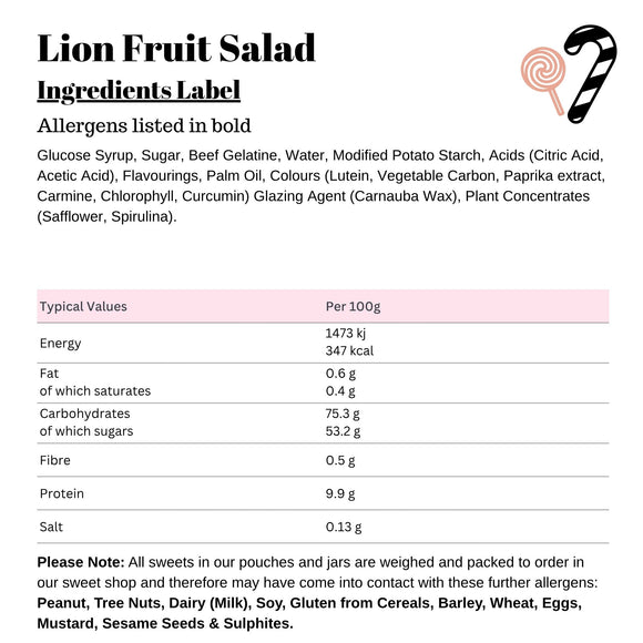 Lion Fruit Salad